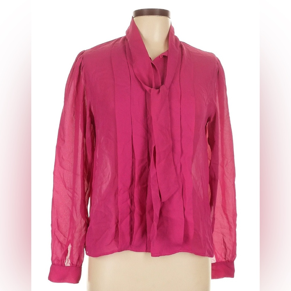 Carreau Fuchsia Top